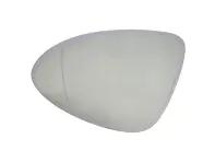 Door mirror glass (Flat), Dimmable, Left for LHD. Porsche 958.1 Cayenne 2011-14 - 95873152110 - ZJ-7149-R